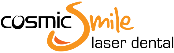 Cosmic Smile Laser Dental Logo